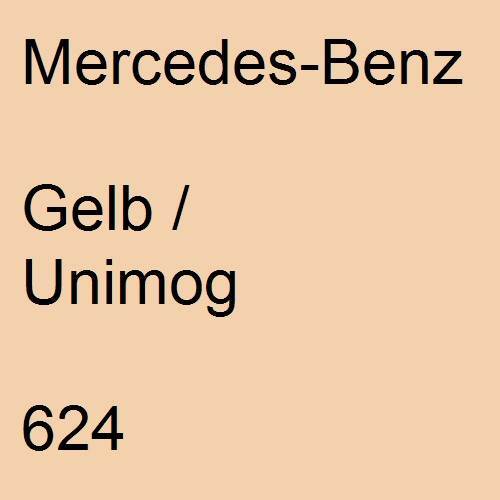 Mercedes-Benz, Gelb / Unimog, 624.